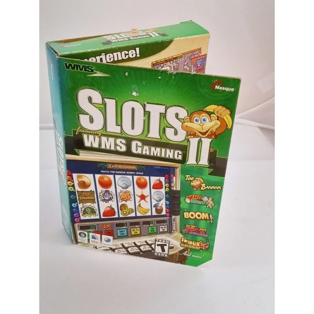 Slots‎ II Featuring WMS Gaming 2 (PC, 2007) 🎰🦥